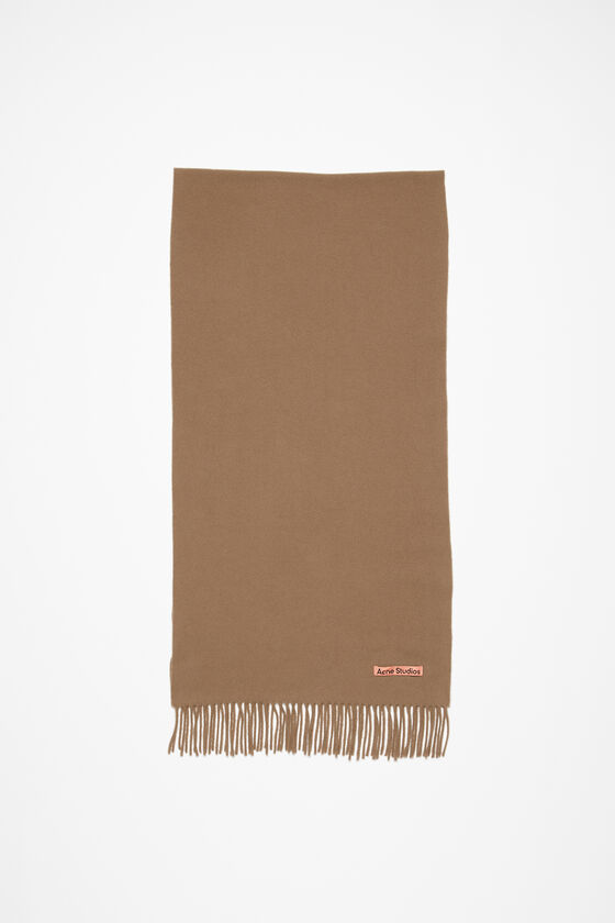 (image for) Popular Fringe wool scarf – Narrow